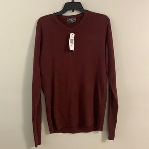 Burgundy sweater
